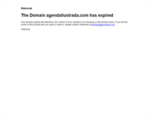 Tablet Screenshot of agendailustrada.com